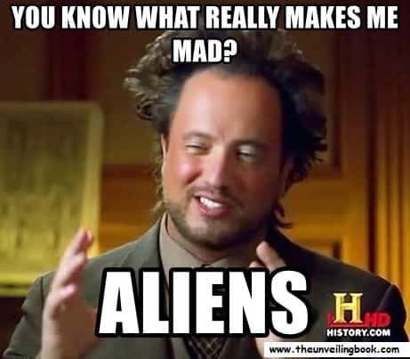 Mad aliens