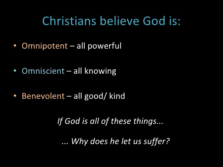 Why God is good despite suffering