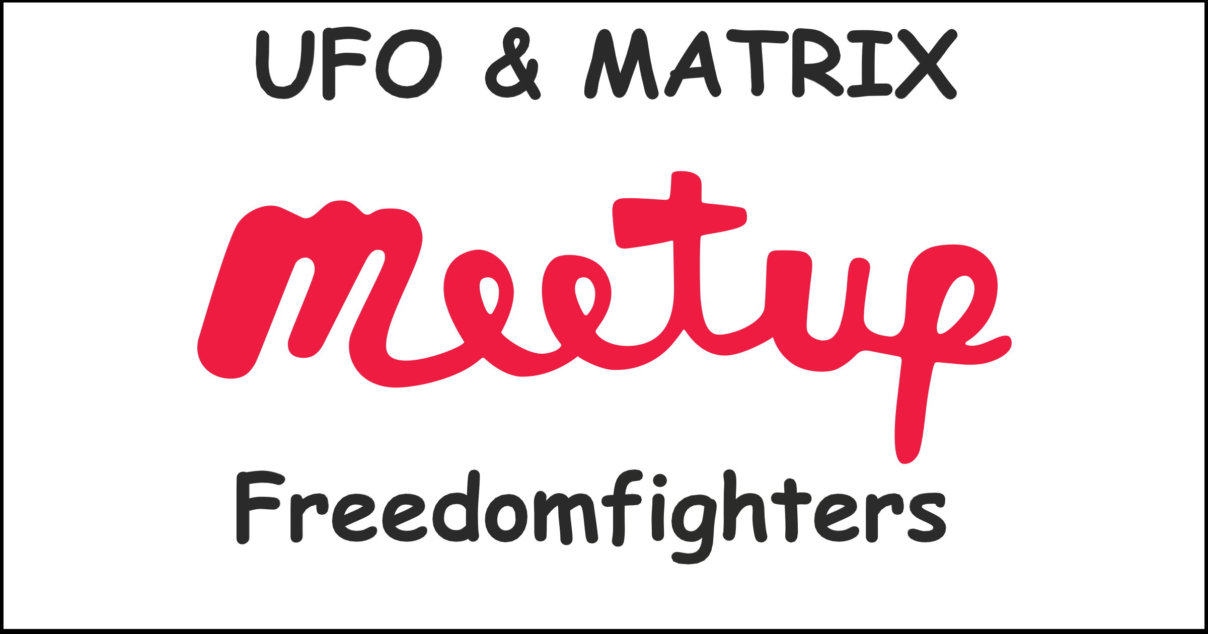 UFO meetup group about matrix and associated issues