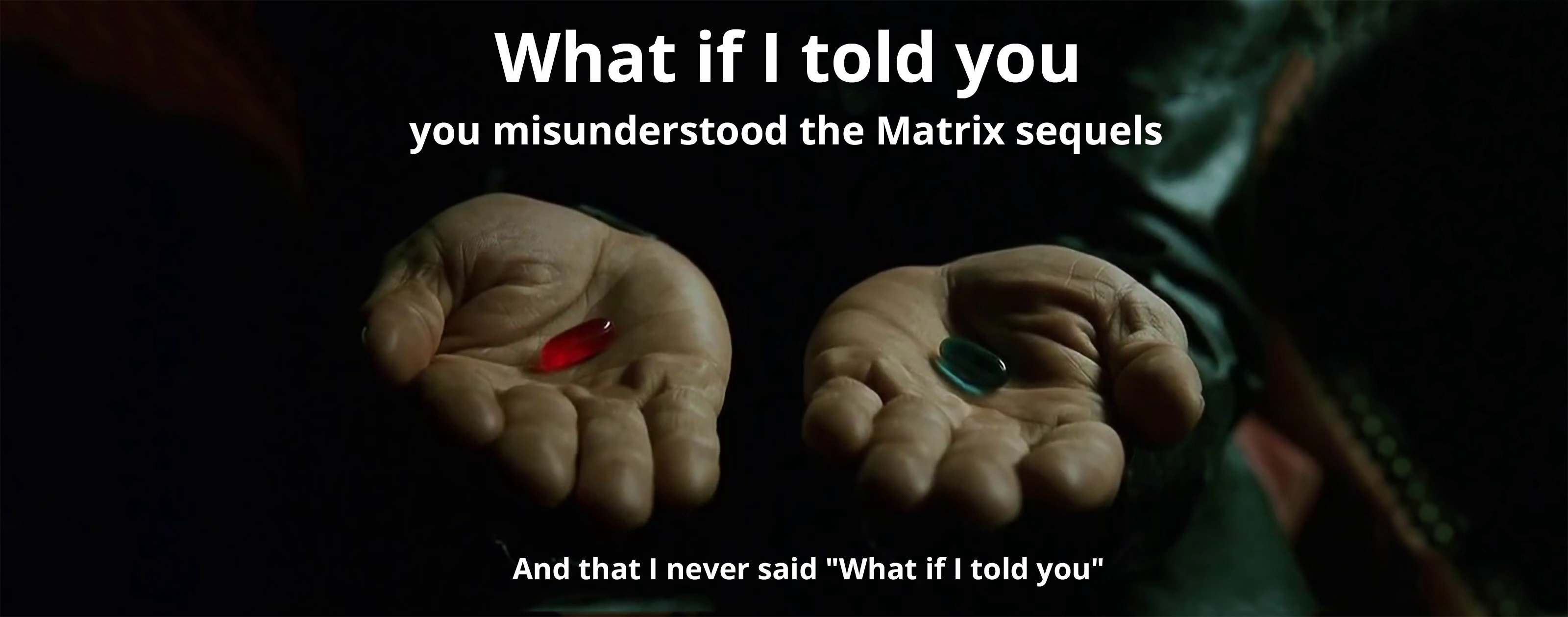 The true nature of the matrix